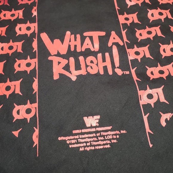 Animal Hawk LOD Legion Of Doom WWF Original Bandana Wrestling What A Rush 1991 - Picture 2 of 14
